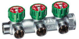 Коллектор FAR под евроконус 1” - 3/4” /  3 выхода