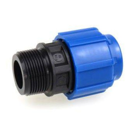 Муфта прямая наружная ПНД Политэк Ф20-1/2"