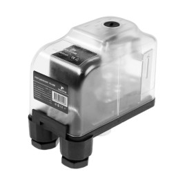 Реле давления TIM PS-06B с накидной гайкой 1/4, прозрачный корпус