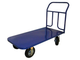 Тележка платформенная ТП-320 с большегрузными колесами 160мм (поворотных 4 колеса)
